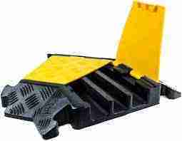 3 Channel Cable Ramp Left Turn Rental – 45 Degree | Rental