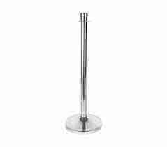 38″ Chrome Finish Metal Stanchion Post with Chrome Urn Top Kit | Rental 38″ Chrome Finish Metal Stanchion Post with Chrome Urn Top Kit | Rental