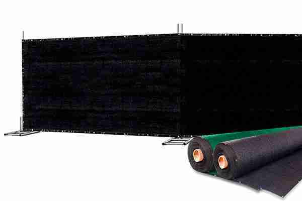 50′ x 5.8′ Privacy Wind Screen Rental – Black | Rental 50′ x 5.8′ Privacy Wind Screen Rental – Black | Rental