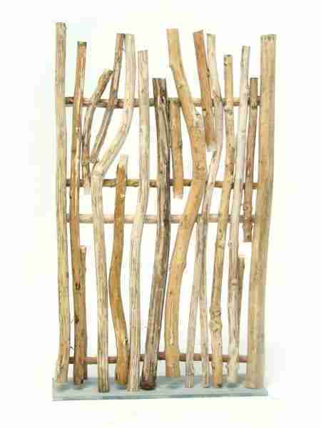 Large Driftwood Fence Section Rental | Rental