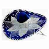Mariachi Sombrero – Royal Blue & Silver | Rental Mariachi Sombrero – Royal Blue & Silver | Rental