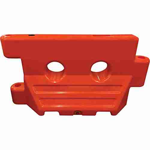 Water Filled Barricade w/Connector Pin Rental – 60″ – Orange | Rental