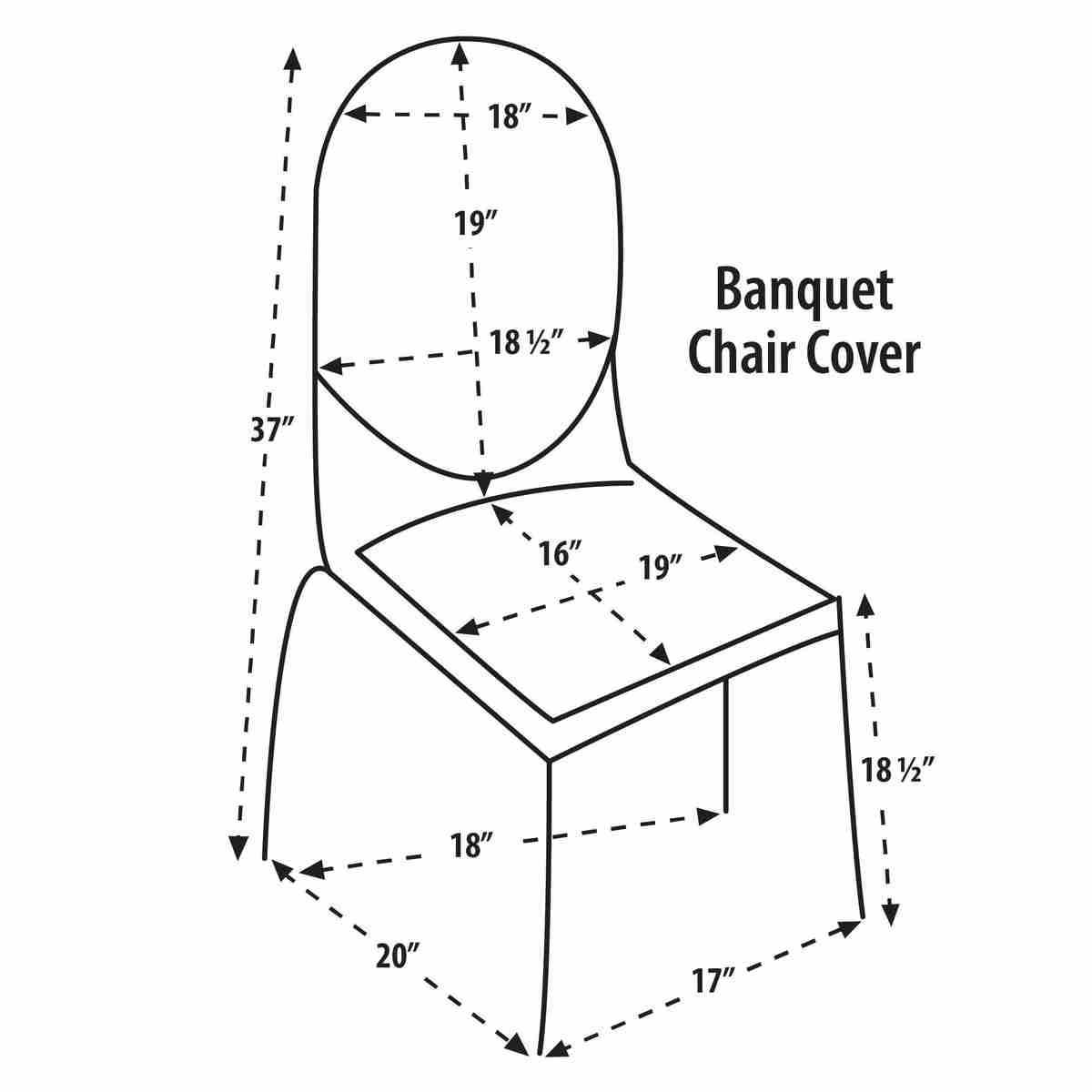 Majestic Banquet Chair Cover | Light Pink