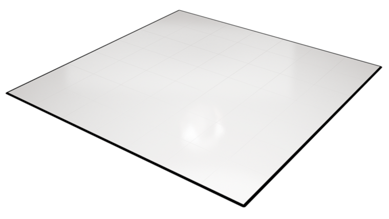 9′ x 9′ Slate White Dance Floor Rental | Rental