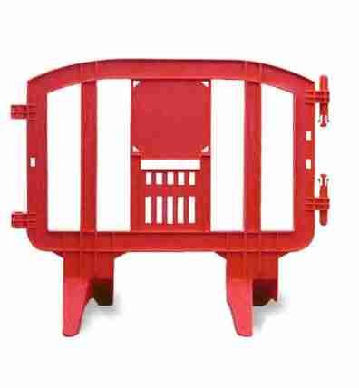 4′ Minit Plastic Crowd Control Barricade – Red | Rental 4′ Minit Plastic Crowd Control Barricade – Red | Rental