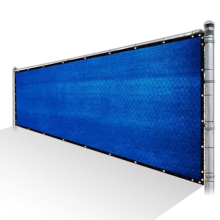 25′ x 4′ Privacy Wind Screen Rental – Blue | Rental 25′ x 4′ Privacy Wind Screen Rental – Blue | Rental