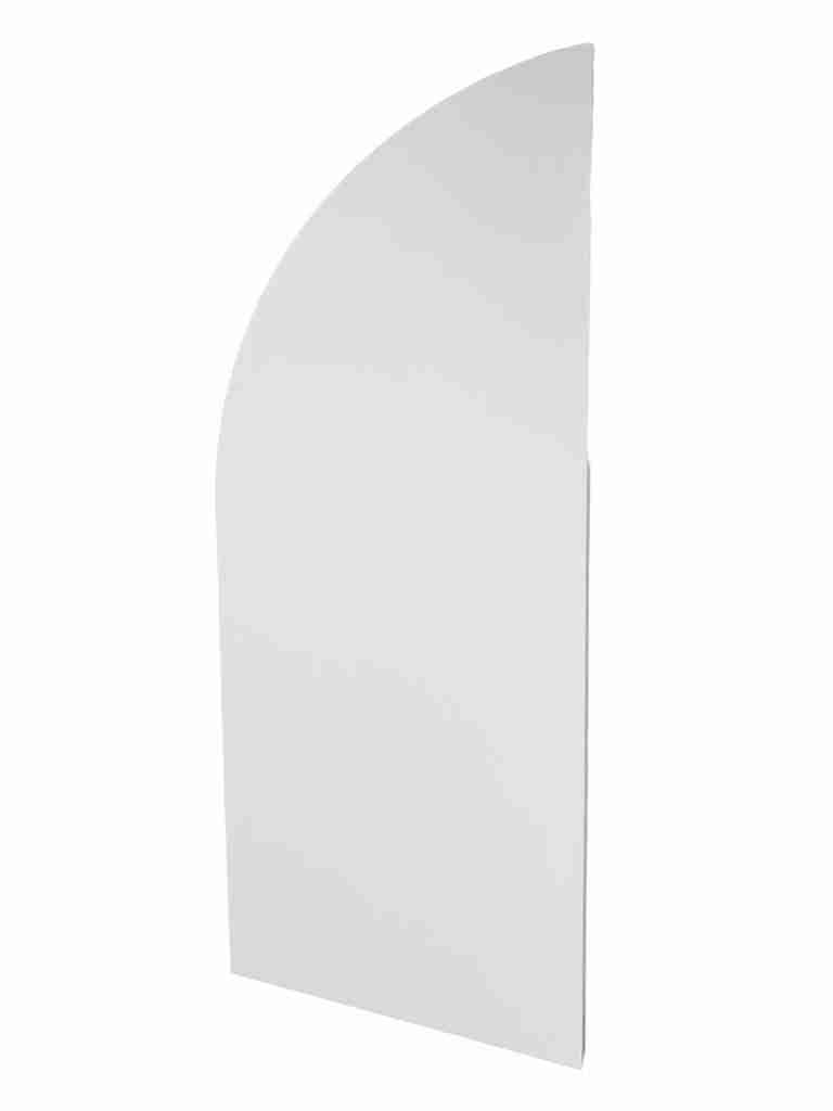 White Half Arch Backdrop | Rental