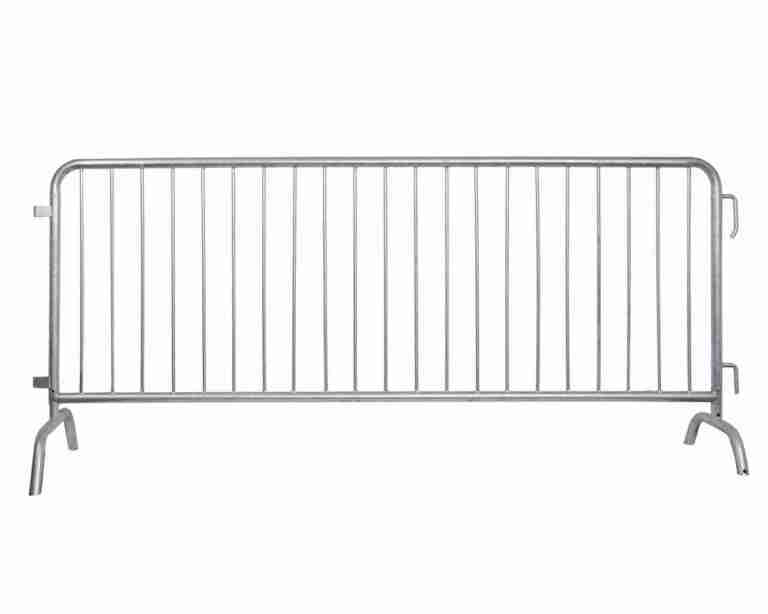 Part – 1.5″ Diameter Silver Bridge Barricade Base Frame | Rental Part – 1.5″ Diameter Silver Bridge Barricade Base Frame | Rental