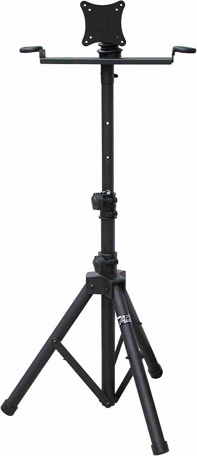 Portable Flat Panel TV/Monitor Stand with Foldable Tripod Legs | Rental