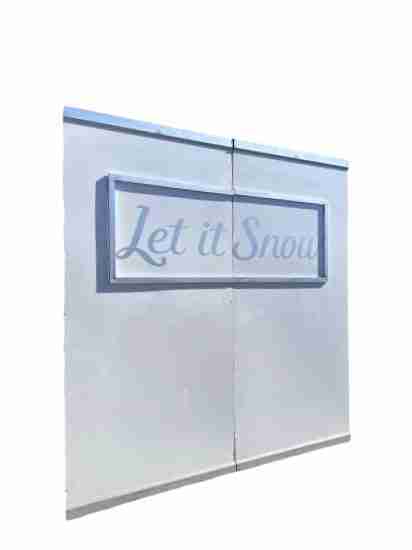 Let It Snow Backdrop | Rental