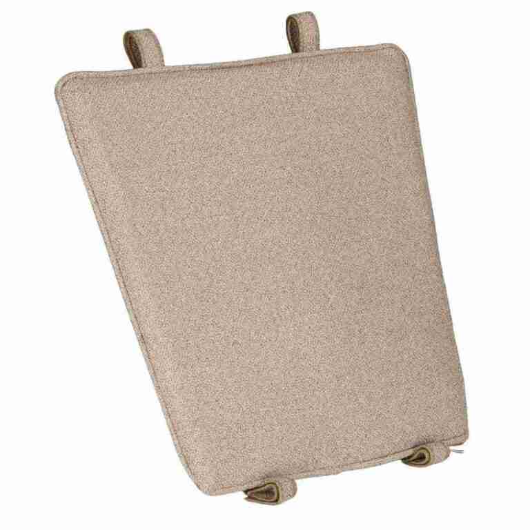 Beige 1″ Thick Chiavari Chair Back Cushion | Rental