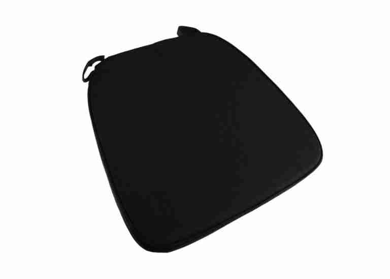 Black 2.0″ Thick Chiavari Chair Cushion | Rental