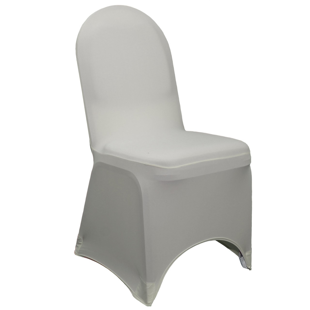 stretch spandex banquet chair cover gray