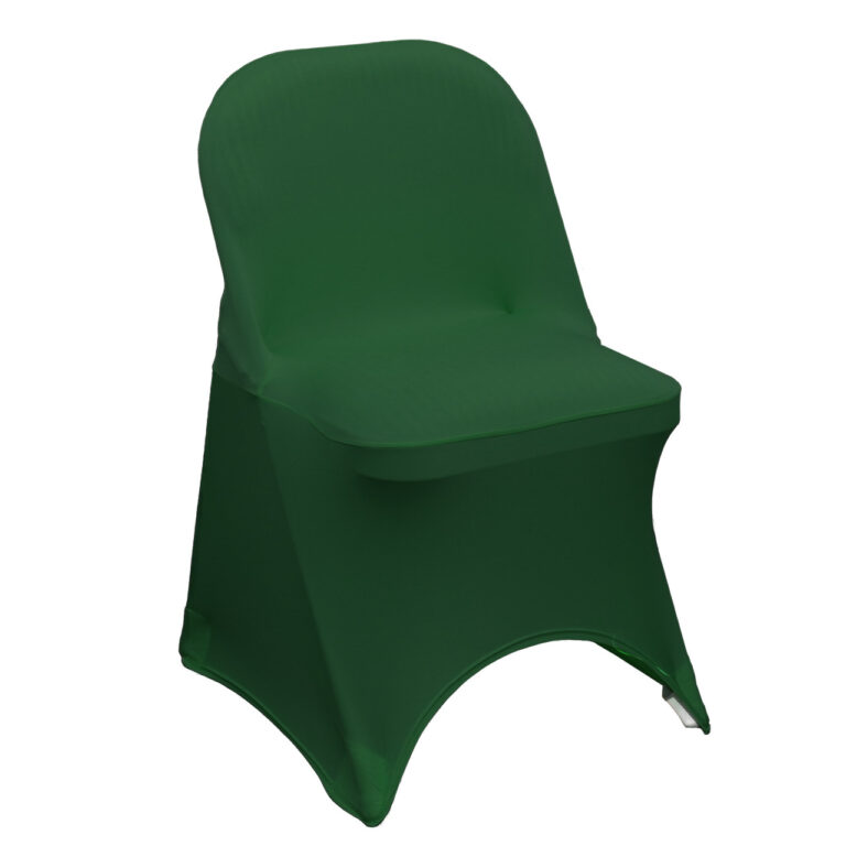 Stretch Spandex Folding Chair Cover Hunter Green | Rental Stretch Spandex Folding Chair Cover Hunter Green | Rental